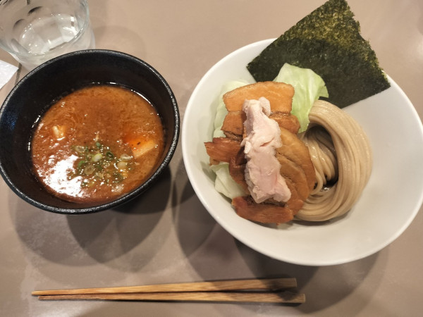 「海老つけ麺（肉増し）」@つけ麺 五ノ神製作所の写真