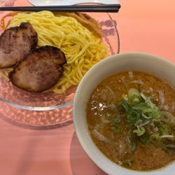パンチつけ麺　大盛+チャーシュー