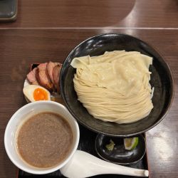 焼きサバ醤油つけ麺