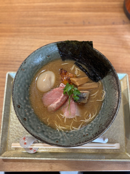 「特製焼き秋刀魚らぁめん」@らぁめん楓鹿の写真