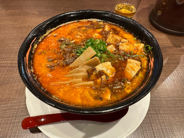 「究極！四川麻婆担々麺」@中華麺食堂 かなみ屋 女池上山店の写真