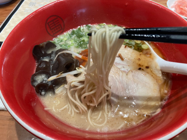 「赤うま」@博多らーめん 我馬 三篠本店の写真