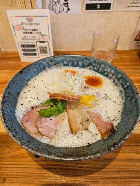 「純鶏白湯 竹」@鶏そばと担々麺 一石二鶏の写真