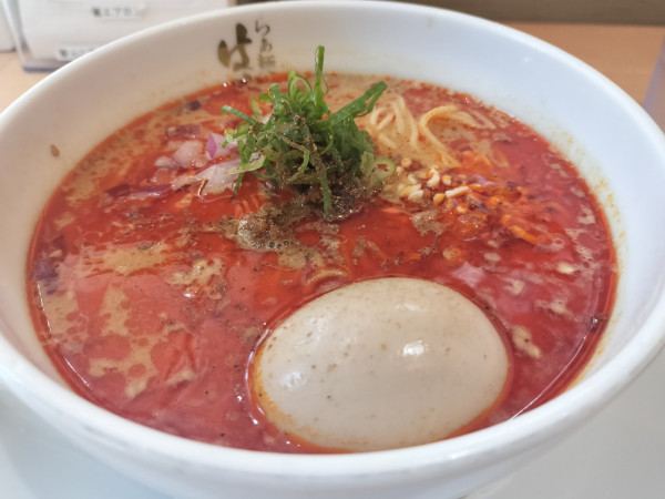 「味玉担々麺」@らぁ麺 はやし田 新橋店の写真