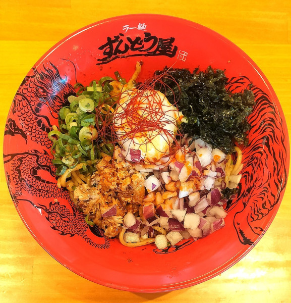 「(限定) まぜそば 980円＋シビ辛 100円」@ラー麺ずんどう屋 大府店の写真