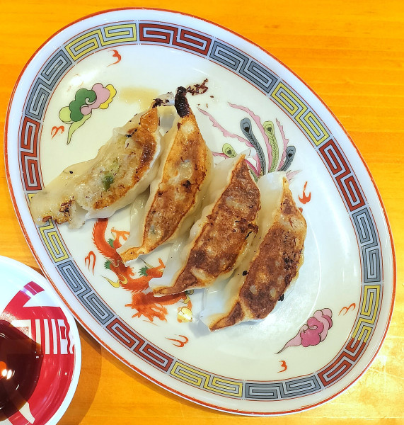 「セットの餃子(4個)」@ラー麺ずんどう屋 大府店の写真
