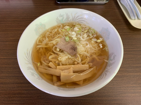 「純手打ちラーメン 800円」@純手打ちラーメン 近江やの写真