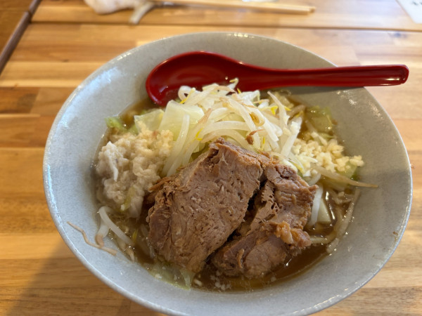 「【限定】あすかの二郎系らーめん」@アンプオキナワの写真