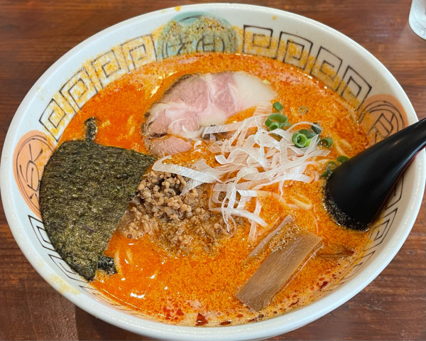 「坦々麺　赤赤」@火門拉麺の写真