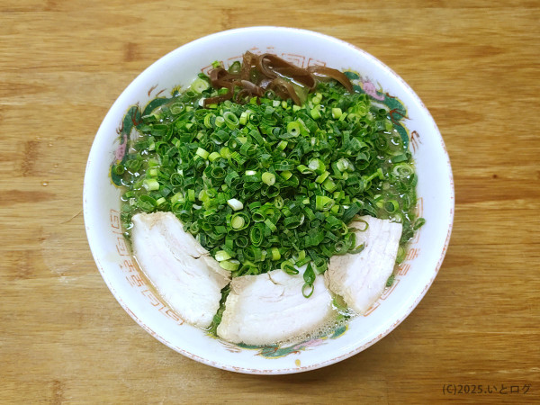 「ねぎバカラーメン」@竹兆ラーメン 豊前田店の写真