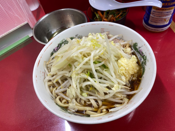 「麺半分豚1枚」@ラーメン二郎 越谷店の写真