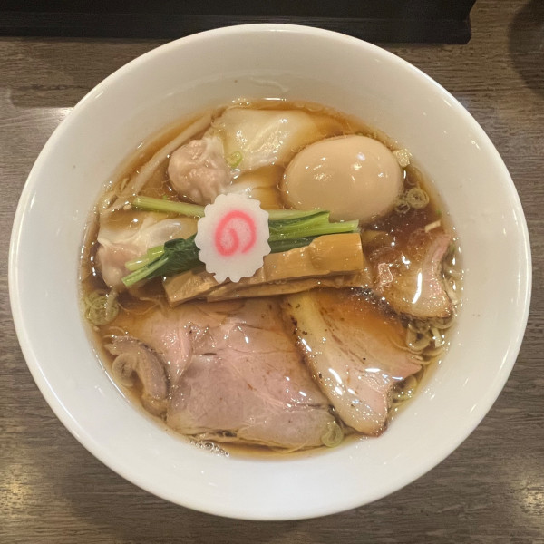 「特製地鶏中華そば」@らーめん楓の写真