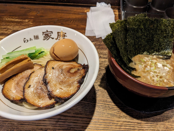 「特製濃厚つけ麺（あつもり）」@らぁ麺 家康の写真