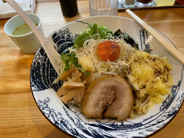 「贅沢な極上塩」@まぜそば 凜々亭 郡山本店の写真