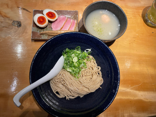 「鴨×しじみ 冷やし つけ麺¥1,500」@鴨だしらぁ麺 轟の写真