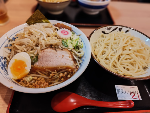 「野菜もりそば 1400円」@佐貫大勝軒ゆうの写真