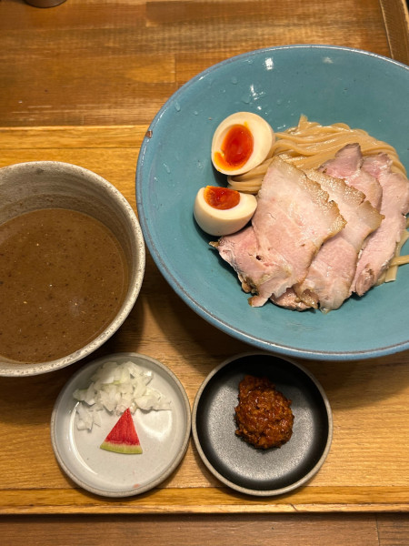 「特製つけ麺」@いかれたNOODLE Fishtonsの写真