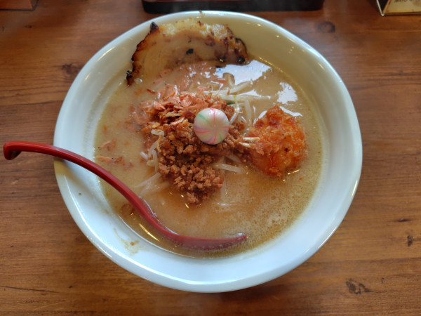 「加賀百万石味噌らーめん1078円（期間限定）」@麺場 田所商店 鳥取店の写真