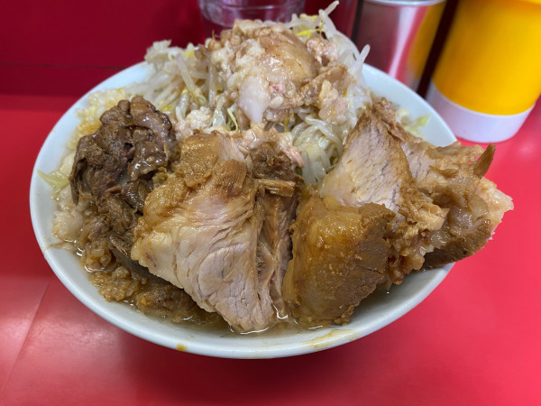 「小豚W」@ラーメン二郎 三田本店の写真