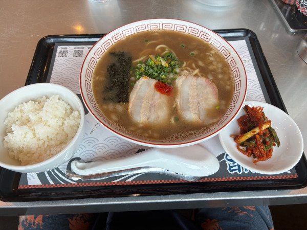 「煮干し中華そば 旨NIBO」@らあめん花月嵐 馬橋店の写真