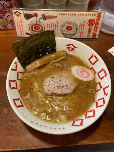 「煮干しらーめん」@煮干しらーめん 四代目 玉五郎 鶴橋店の写真
