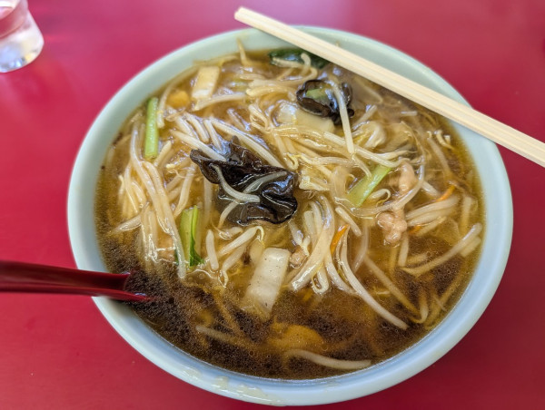 「サンマー麺750円」@中福楼の写真