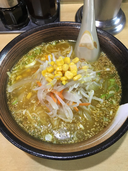 「カレーラーメン(756円)」@和風らーめん 北三の写真