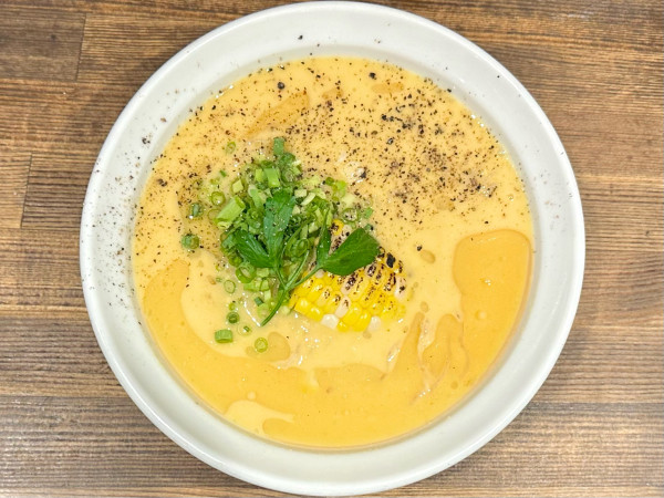 「★＜40食限定＞ドルチェドリームの冷やし嶽きみソバ🍜¥1,200」@NIBOSHIMANIAの写真