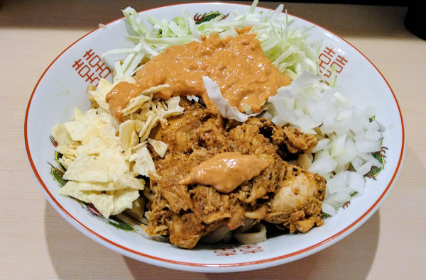 「【限定】ケバブまぜそば」@鷹の目 蒲田店の写真