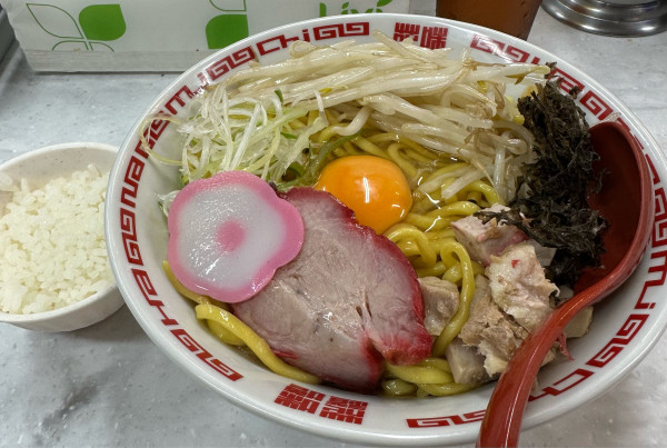 「油そば(太麺)」@MISO HANAMICHI 本店の写真