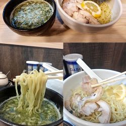 限定『バジル鶏つけ麺+大盛(￥940+100)』