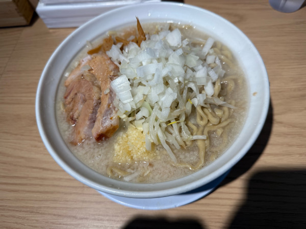 「塩ラーメン(麺大盛)」@ラーメン豚の子の写真