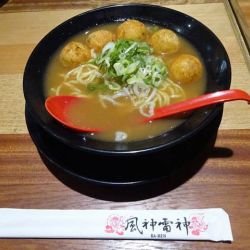 たこ焼きラーメン(醤油) (1,050円)