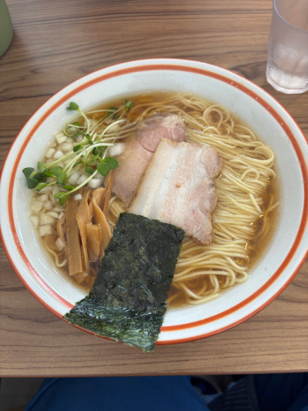 「中華そば➕大盛➕麺固め」@中華そば たびとの写真