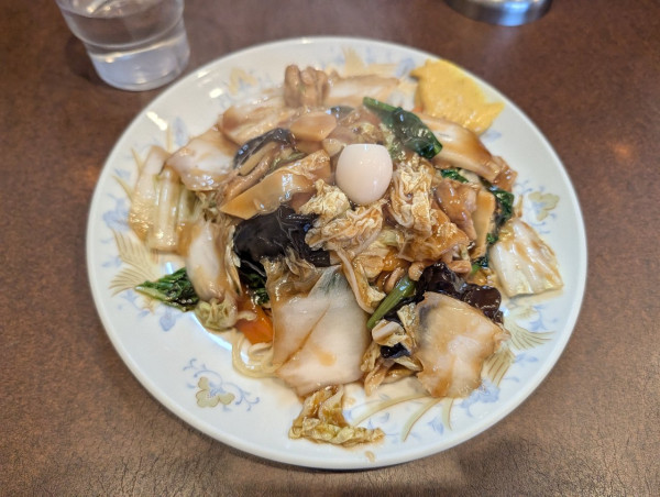 「五目焼きそば1150円」@鶏舎の写真