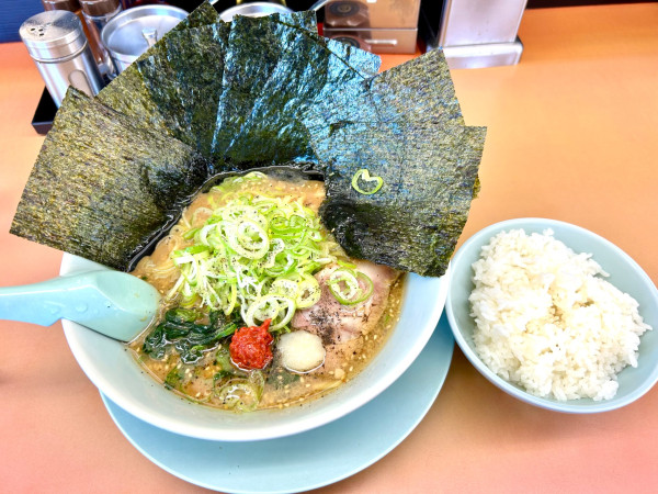 「味噌ラーメン(690¥)」@ラーメン山岡家 水戸内原店の写真