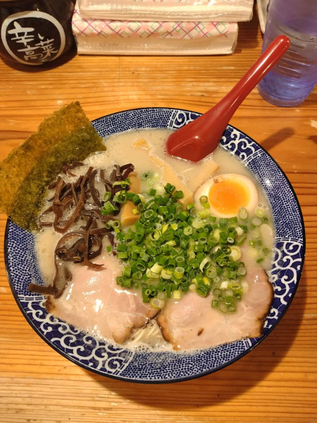「全部のせ　バリ」@博多ラーメン 鶴亀堂 安城店の写真
