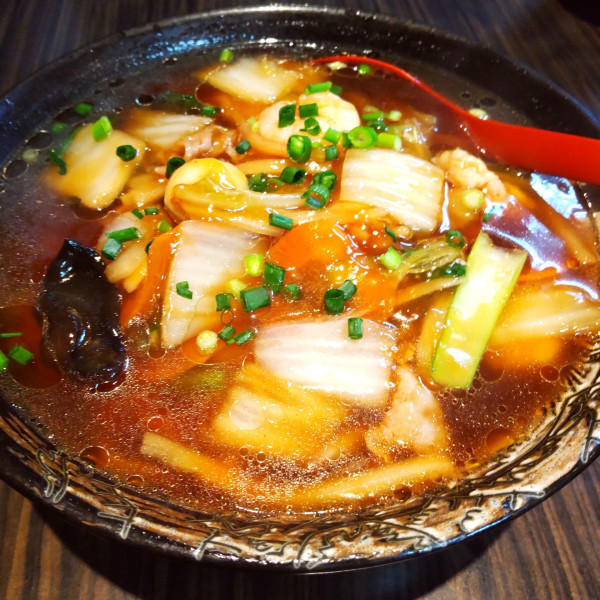 「広東麺（￥900）※」@華の星 梅屋敷店の写真