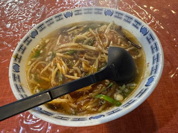 「辛いもやし麺（麺並盛・辛さ5）900円」@チャイナはうす龍の写真