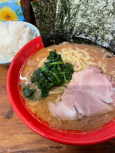 「ラーメン ライス」@吉祥寺 武蔵家の写真
