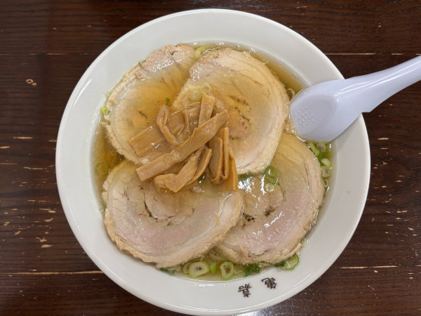 「チャーシューメン@1180」@佐野ラーメン 亀嘉の写真