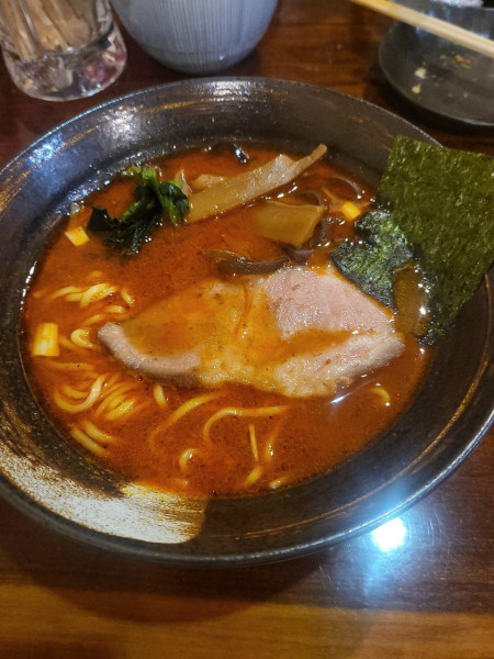 「岡谷みそらーめん」@麺ごころ 佑庵の写真