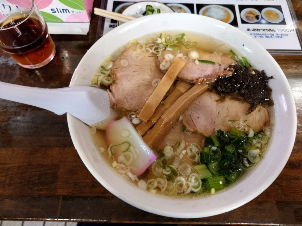 「チャーシューメン1100円」@ラーメン おおもりの写真