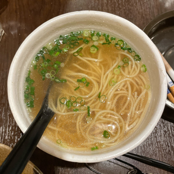 「一口ラーメン」@旨い酒・旨い肴 はな穂の写真