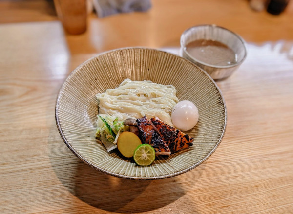「秋刀魚つけそば【期間·数量限定】」@麺 㐂色の写真