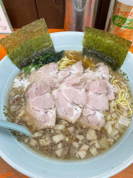 「チャーシューメン（大盛り）」@ラーメンショップ椿 春日部備後店の写真