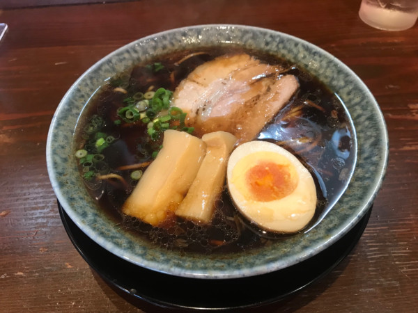 「熟成醤油ラーメン 800円」@古式ラーメン 鶴亀の写真