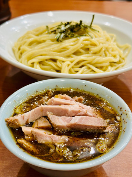 「【限定】丸長チャーシューつけそば(大)【1200円】」@中華そば ふうみどうの写真