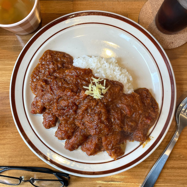 「カンMIXカレー（カリカリ）」@カンカンカレーの写真