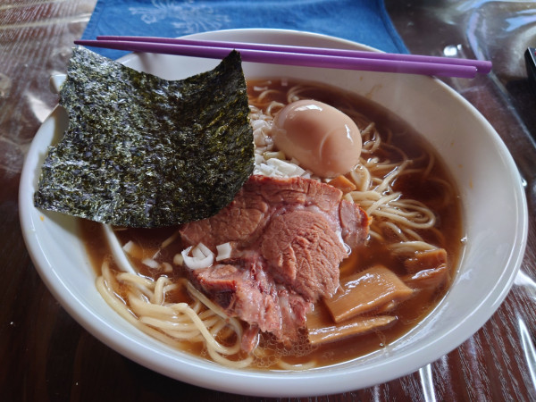 「久しぶりのお土産中華そば」@中華そば専門 とんちぼの写真